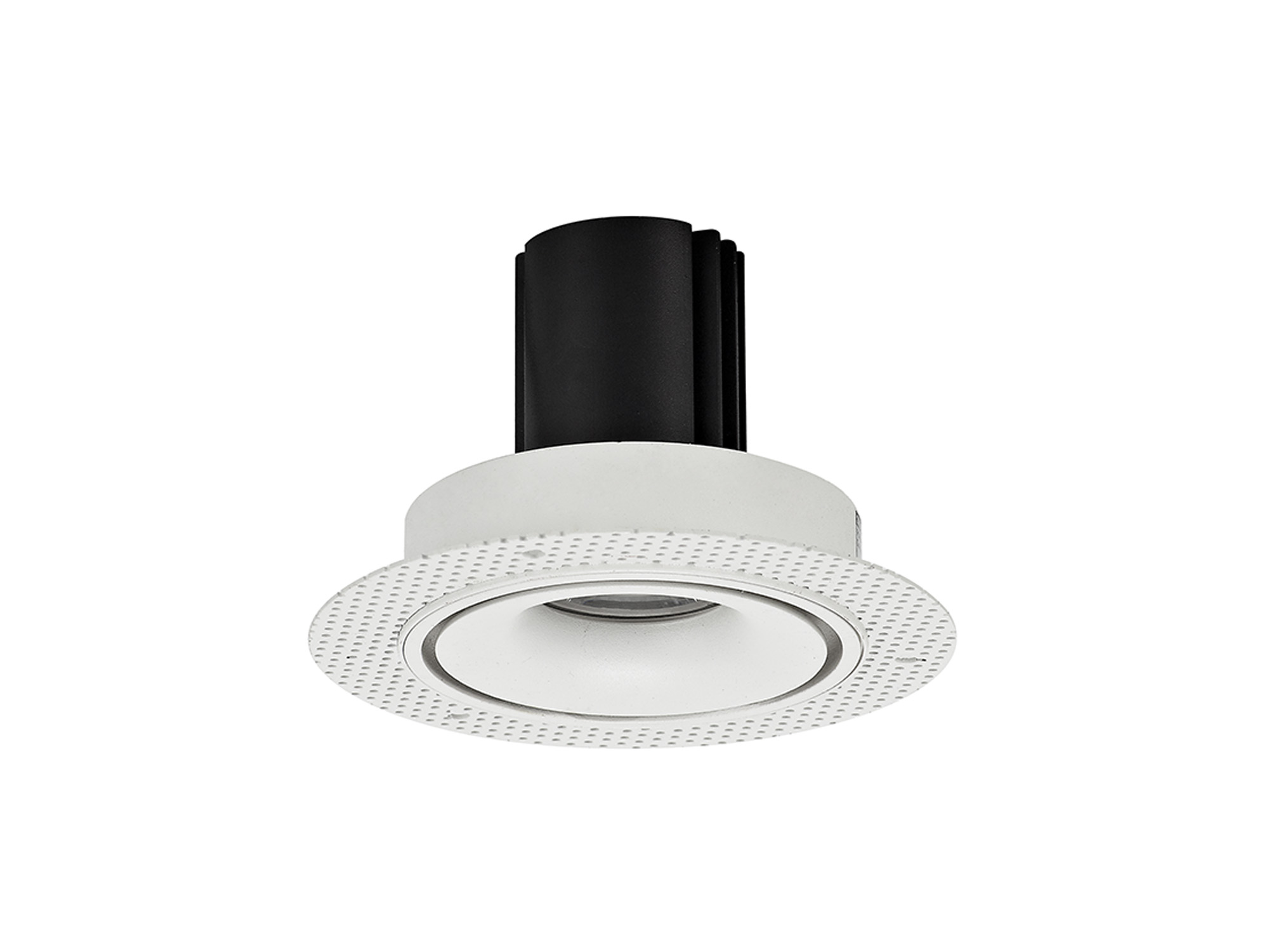 DM202162  Bolor T 12 Tridonic Powered 12W 2700K 1200lm 12° CRI>90 LED Engine White/White Trimless Fixed Recessed Spotlight, IP20